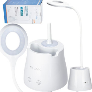 Lampka Biurkowa Led Biurko Lampa Stojak Smd 3barwy