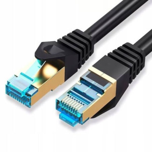 Kabel Sieciowy Lan Złoty Miedź+ Sftp Cat7 5 M