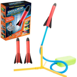 Wyrzutnia Rakiet Piankowych Stomp Rocket Gra Hit !