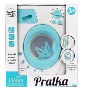 Pralka Mini Zabawa Dźwięk Kręci Się Dla Dzieci 3+