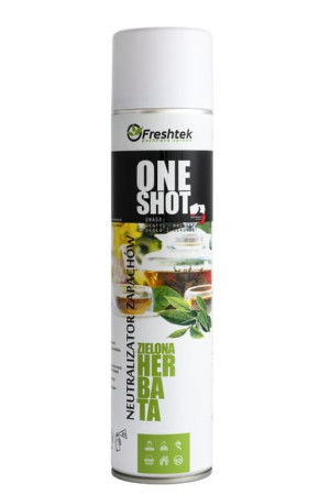 Freshtek ONE SHOT Neutralizator zapachów Zielona herbata 600ml