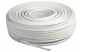 Kabel Antenowy Koncentryczny RG6 TV SAT 6.8mm 100m