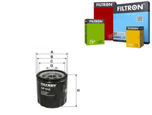 Filtr Oleju Vw 1.0-1.6 90- Filtron