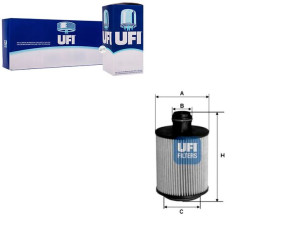Filtr Oleju Alfa 159 1.9jtdm 16v 08- Ufi