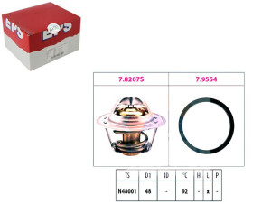 Termostat Opel 92c 1,0-1,6 Eps