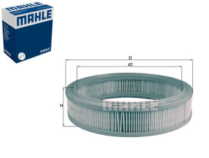 Filtr Powietrza Fiat Mahle