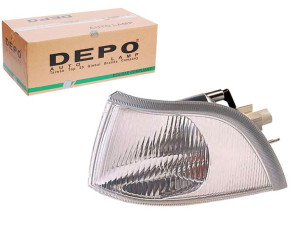 Reflektor Volvo S40 98-03 Le Biały Depo