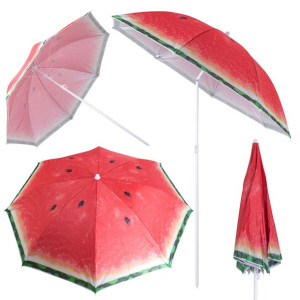 Parasol Składany Rozkładany Przeciwsłoneczny 150cm Arbuz