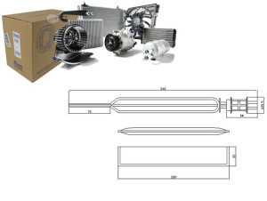 Osuszacz Klimatyzacji Opel Astra H Astra H Classic
