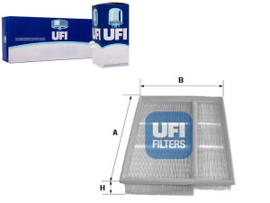 Filtr Powietrza Db W202 Ufi