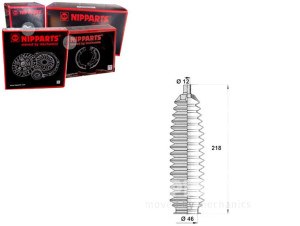 Zestaw Osłony Drążka Kierwoniczego Nipparts 48203b