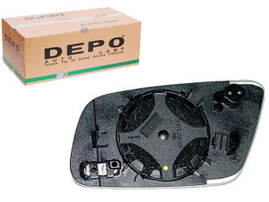Szkło Lusterka Le Audi A3 8l 00-03 Depo