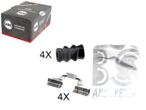 Zestaw Montażowy Klocków Hamulc. Toyota A.b.s.