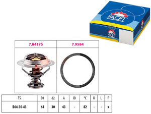 Termostat Facet Md194988 97361771 2550035530 25500