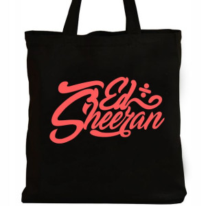Czarna Torba Na Zakupy Ed Sheeran Koncert Y3