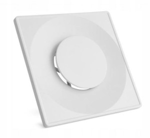 Anemostat kwadratowy ASV fi 100 mm 10 cm nawiewno-wywiewny biały DARCO