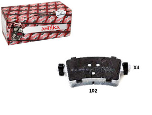 Klocki Hamulcowe Nissan Interstar Dci100 Ashika