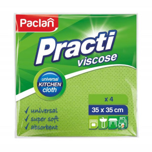 Practi ściereczki wiskozowe kuchnia łazienka x4szt