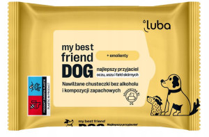 My Dog Chusteczki Nawilżane oczy uszy skóra 25szt