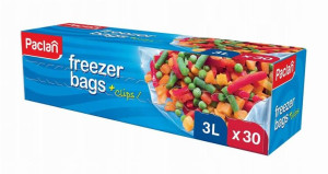 Paclan woreczki na mrożonki klips 25x32 cm 3L