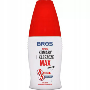 Bros płyn na komary i kleszcze max 50ml 25 % DEET