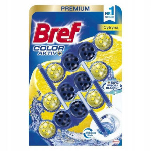 Bref Color Aktiv barwiące cytrynowe kulki 3x50g