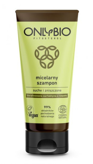 OnlyBio szampon micelarny do suchych zniszczonych