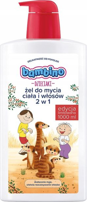 Bambino żel pod prysznic surykatka 1000ml