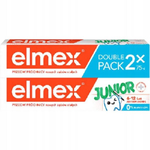 Elmex Junior pasta do mycia zębów duopak 6+