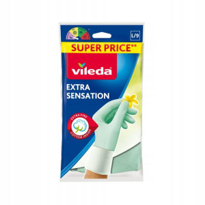 Rękawice Vileda Extra Sensation L