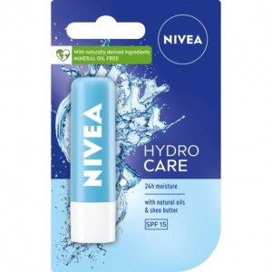 Pomadka Nivea Hydro Care SPF15 5,5 ml pomadka