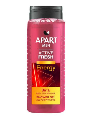 Apart men żel pod prysznic 3w1 ENERGY 500ml