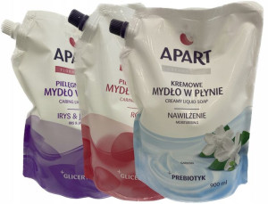 Apart mydło w płynie zapas 3 x 900ml