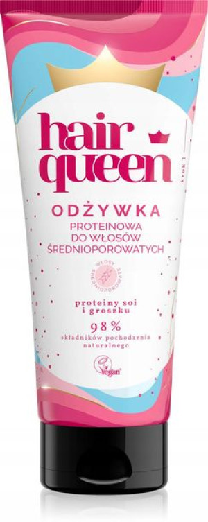 Hair Queen odżywka proteinowa do włosów średniopor