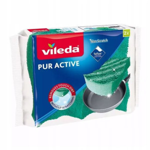 Vileda Pur Active zmywak do teflonu 2 sztuki