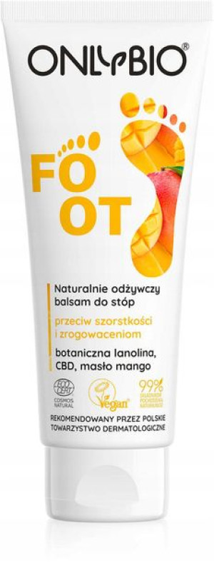 ONLYBIO Foot Naturalnie odżywczy balsam do stóp 75