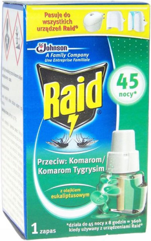 Raid electric zapas płyn 45 nocy eukaliptusowy