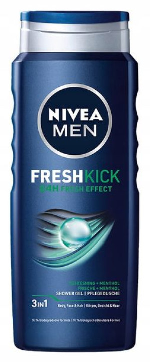 Nivea Men żel pod prysznic 500 ml Fresh Kick