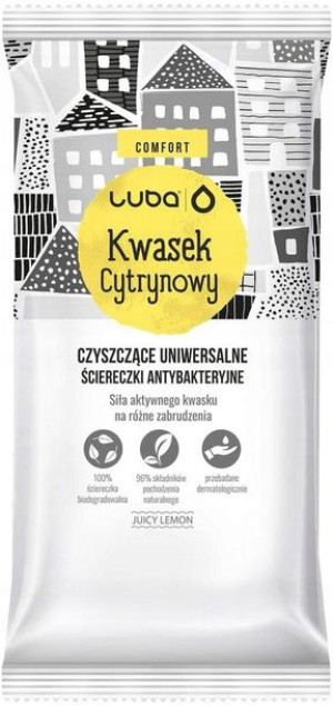 Luba Ściereczki Antybakteryjne z Kwasek Cytrynowy
