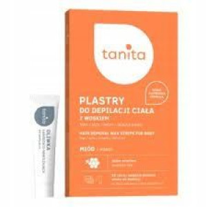 Tanita Plastry do depilacji ciała wrażliwa 12 szt