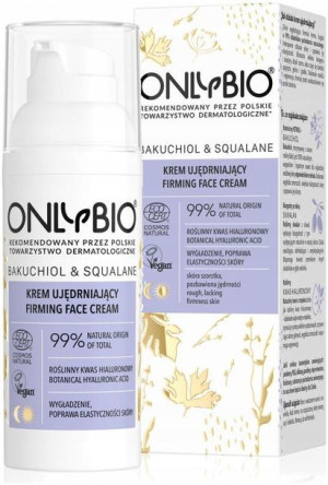 OnlyBio krem ujędrniający Bakuchiol Skqalan 50ml