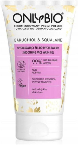 OnlyBio żel wygładzający do mycia twarzy Bakuchiol