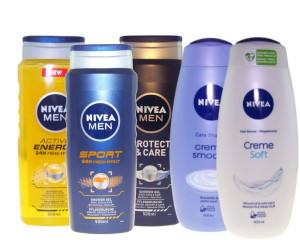 Nivea zestaw żeli pod prysznic 5 x 500ml
