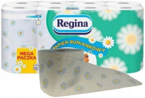 Papier toaletowy REGINA Rumiankowy 16 rolek MEGA