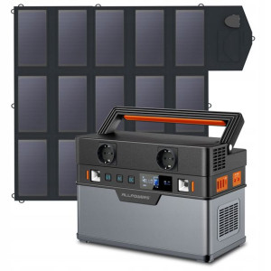 Agregat Solarny Panel 100w Camping 164000mah 700w