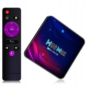 Smart Box Tv 4k H96 Max Android Przystawka Tv 16gb