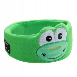 OPASKA na oczy NA SEN SŁUCHAWKI Bluetooth Krokodyl