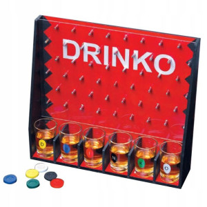 GRA Drinko IMPREZOWA ALKO-RULETKA Prezent SHOTY
