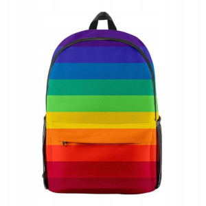 Plecak Tęczowy Torba Worek Lgbt Pride Szkolny Xl