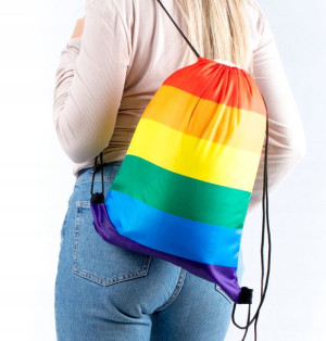 Torba Plecak Lgbt Tęczowy Pride Tęcza Worek